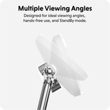 Hyper HyperJuice Next Qi2 4-in-1 Magnetische Ladestation weiß/silber