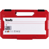 KWB Hammerbohrer-Satz SDS-plus, 12-teilig rot, Ø 5-14mm, Transportkoffer