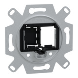 Merten Unterputz Montageadapter 2-fach Keystone schwarz, Retail