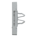 Merten Zentralplatte Zugschnur mit Kontrollfenster aluminium, Retail