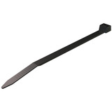 OBO Kabelbinder 4,8 Millimeter mal 200 Millimeter Polyamid außenverzahnt schwarz, Retail