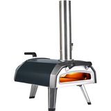 Ooni Karu 12G, Pizzaofen schwarz/edelstahl, Multi-Brennstoff