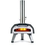 Ooni Karu 12G, Pizzaofen schwarz/edelstahl, Multi-Brennstoff