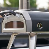 Ooni Karu 12G, Pizzaofen schwarz/edelstahl, Multi-Brennstoff