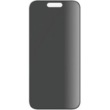 PanzerGlass Privacy Displayschutz Ultra-Wide Fit, Schutzfolie transparent, iPhone 15 Pro, EasyAligner