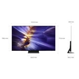 Samsung 65" OLED S92F (GQ65S92FATXZG), OLED-Fernseher 163 cm (65 Zoll), schwarz/titan, UltraHD/4K, Vision AI, PVR, Twin-Tuner, 100Hz Panel