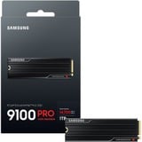 Samsung 9100 PRO Heatsink 1 TB, SSD PCIe 5.0 x4, NVMe 2.0, M.2 2280