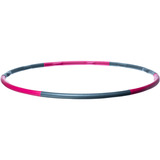 Schildkröt Fitness-Hoop 100 cm, Fitnessgerät grau/fuchsia