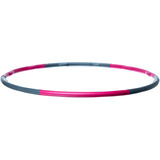 Schildkröt Fitness-Hoop 100 cm, Fitnessgerät grau/fuchsia