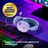 SteelSeries Arctis Nova 1, Gaming-Headset weiß, 3.5 mm Klinke