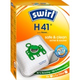 Swirl Staubsaugerbeutel H41 MicroPor 4 Beutel + 1 Filter, für Hoover