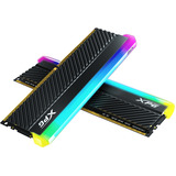 ADATA DIMM 16 GB DDR4-3200 (2x 8 GB) Dual-Kit, Arbeitsspeicher schwarz, AX4U32008G16A-DCBKD45G, XPG Spectrix D45G , INTEL XMP