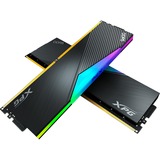 ADATA DIMM 48 GB DDR5-6800 (2x 24 GB) Dual-Kit, Arbeitsspeicher schwarz, AX5U6800C3424G-DCLARBK, XPG Lancer RGB, INTEL XMP
