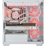 ALTERNATE Custom PC Series • iCUE Red Ice Elements Gaming-PC weiß/transparent, ohne Betriebssystem