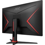 AOC 24G2SPAE/BK, Gaming-Monitor 60 cm (23.8 Zoll), schwarz/rot, FullHD, AMD Free-Sync Premium, 165Hz Panel