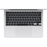 Apple MacBook Air 34,5 cm (13,6") 2025 CTO, Notebook silber, 24 GB, 512 GB (512 GB SSD), M4, MacOS, Amerikanisch