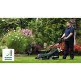 Bosch Heimwerken & Garten Akku-Rasenmäher UniversalRotak 2x18V-37-550, 36Volt (2x18V) grün/schwarz, 2x Li-Ionen Akku 4,0Ah, POWER FOR ALL ALLIANCE
