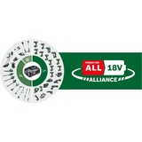 Bosch Heimwerken & Garten Akku-Schlagbohrschrauber EasyImpact 18V-40 grün/schwarz, 2x Li-Ionen Akku 2,0Ah, Koffer, POWER FOR ALL ALLIANCE