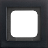 Busch-Jaeger Abdeckrahmen 1721-275, Abdeckung schwarz, Retail