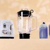 Cecotec Standmixer Power Black Titanium RetroBlue hellblau, 1.200 Watt, 1,5 Liter