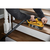 DEWALT Akku-Bandschleifer DCW220NT, 18Volt gelb/schwarz, ohne Akku und Ladegerät, in T STAK-Box VI