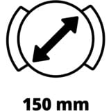EINHELL Polierhauben- / Schleifscheiben-Set, für CC-PO 1100/150 E 150mm, 9-teilig