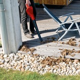 EINHELL Power X-Change Akku-Laubbläser GC-CL 18/1 Li E-Solo, 18Volt rot/schwarz, ohne Akku und Ladegerät