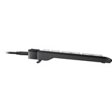 HP 400 Backlit Wired Keyboard, Tastatur schwarz, DE-Layout, Plunger