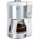 Melitta Look Perfection 1025-25              , Filtermaschine weiß/silber, 1080 Watt, 10 Tassen