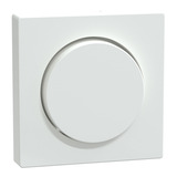Merten Zentralplatte mit Drehknopf für Dimmer im Design System M, Typ MEG5250-0325 weiß (glänzend), Retail