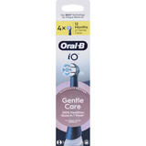  Oral-B iO Sanfte Reinigung 4er, Aufsteckbürste schwarz, für empfindliche Bereiche und gesünderes Zahnfleisch