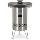 Petromax Grillplatte für Feuertonne Tyropit und Pyron 6mm Stahl, Ø 57cm
