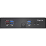 Shuttle DS50U Bundle inkl. 8 GB DDR5-RAM, Barebone schwarz, ohne Betriebssystem