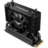 Team Group T-Force GE Pro 4 TB, SSD schwarz/gold, PCIe 5.0 x4 | M.2 2280 |  AirFlow I-Kühlkörper