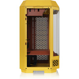 Thermaltake The Tower 250 , Tower-Gehäuse gelb, Tempered Glass