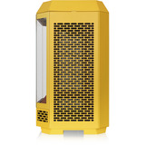 Thermaltake The Tower 250 , Tower-Gehäuse gelb, Tempered Glass