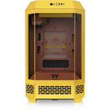 Thermaltake The Tower 250 , Tower-Gehäuse gelb, Tempered Glass