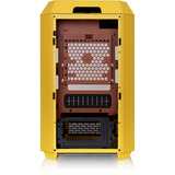 Thermaltake The Tower 250 , Tower-Gehäuse gelb, Tempered Glass