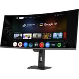 ASUS ROG Strix QD-OLED XG34WCDMTG, Gaming-Monitor 86.4 cm (34 Zoll), schwarz, WQHD, Curved, DP, HDMI, Google TV, HDR, 240Hz Panel