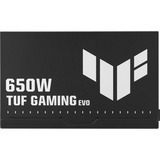 ASUS TUF-GAMING-650B-EVO, PC-Netzteil schwarz, 3x PCIe, Kabelmanagement, 650 Watt