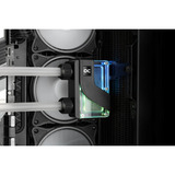Alphacool Core DDCzero Flat Reservoir 90, Ausgleichsbehälter schwarz/transparent, mit Pumpe