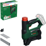 Bosch AdvancedTacker 18V-25, 18Volt, Elektrotacker grün/schwarz, ohne Akku und Ladegerät, POWER FOR ALL ALLIANCE
