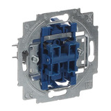 Busch-Jaeger Doppeltaster Einsatz 2x1 polig 2x Schließer blau, Retail