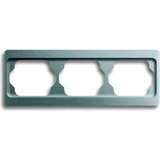 Busch-Jaeger Rahmen dreifach waagerecht alpha exclusive 1723 KA-266 titan, Retail