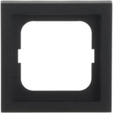 Busch-Jaeger Rahmen einfach, future linear, Plattform 63, matt, Kunststoff, Unterputzmontage schwarz (matt), Retail