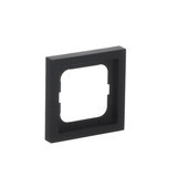 Busch-Jaeger Rahmen einfach, future linear, Plattform 63, matt, Kunststoff, Unterputzmontage schwarz (matt), Retail