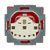 Busch-Jaeger Schutzkontakt Steckdosen Einsatz 20 EUCKS 12 82 101 rot, Retail