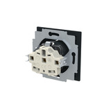 Busch-Jaeger Schutzkontaktsteckdose Safety Plus schwarz, Retail