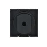 Busch-Jaeger Zentralscheibe Jalousie mit Drehknopf, Abdeckung edelstahl, Retail