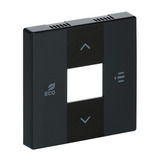 Busch-Jaeger Zentralscheibe, Rahmen anthrazit, Retail